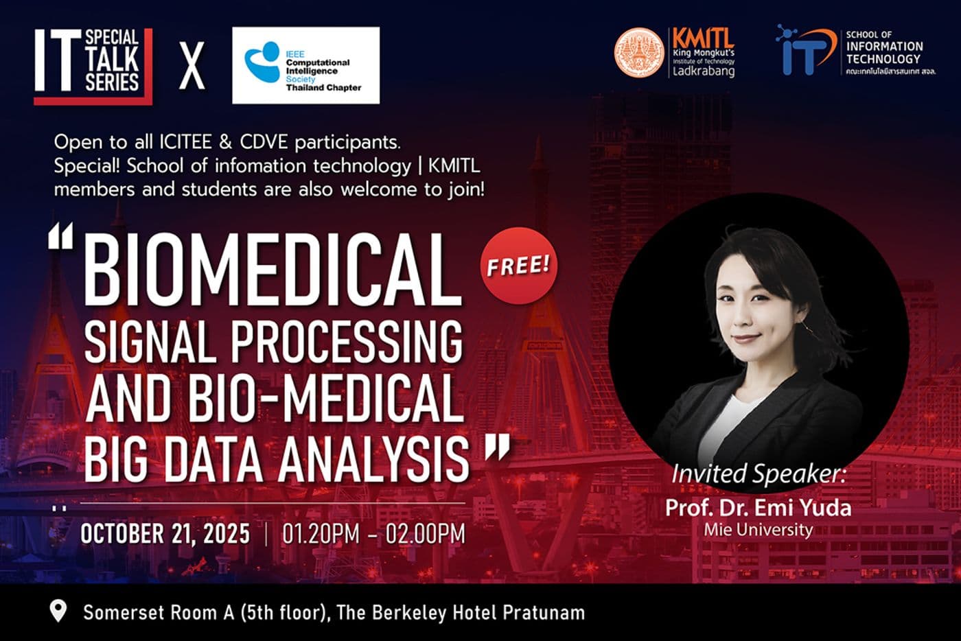 ðĢ IEEE CIS Thailand Chapter x IT Series Special Talk ðĢ IEEE CIS Thailand Chapter x IT Series Special Talk