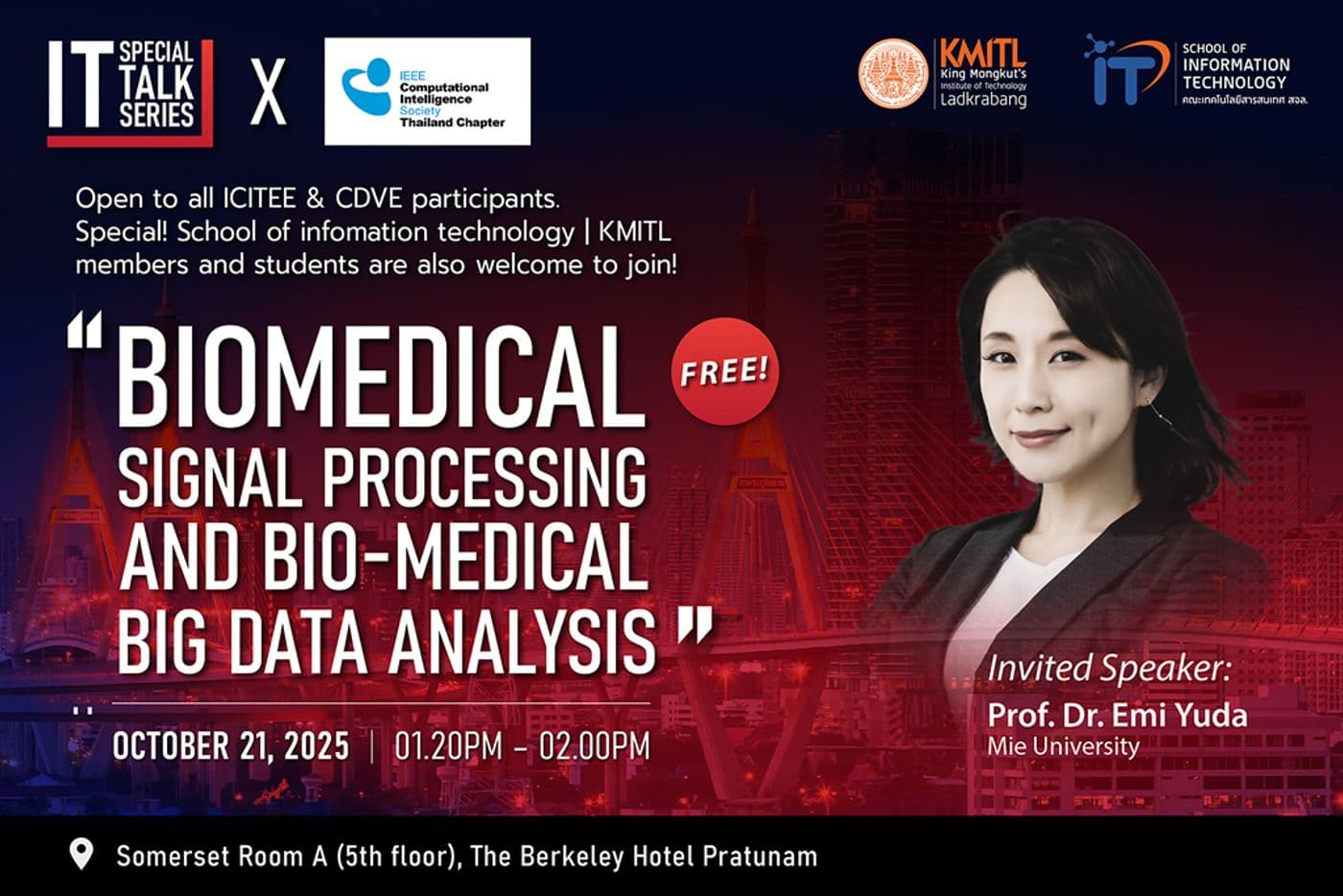 ðĢ IEEE CIS Thailand Chapter x IT Series Special Talk ðĢ IEEE CIS Thailand Chapter x IT Series Special Talk